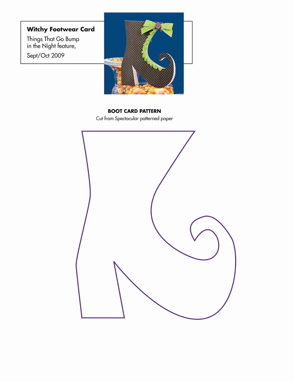 Witch Shoes Templates. - Oh My Fiesta! In English within Free Printable Witch Shoe Template