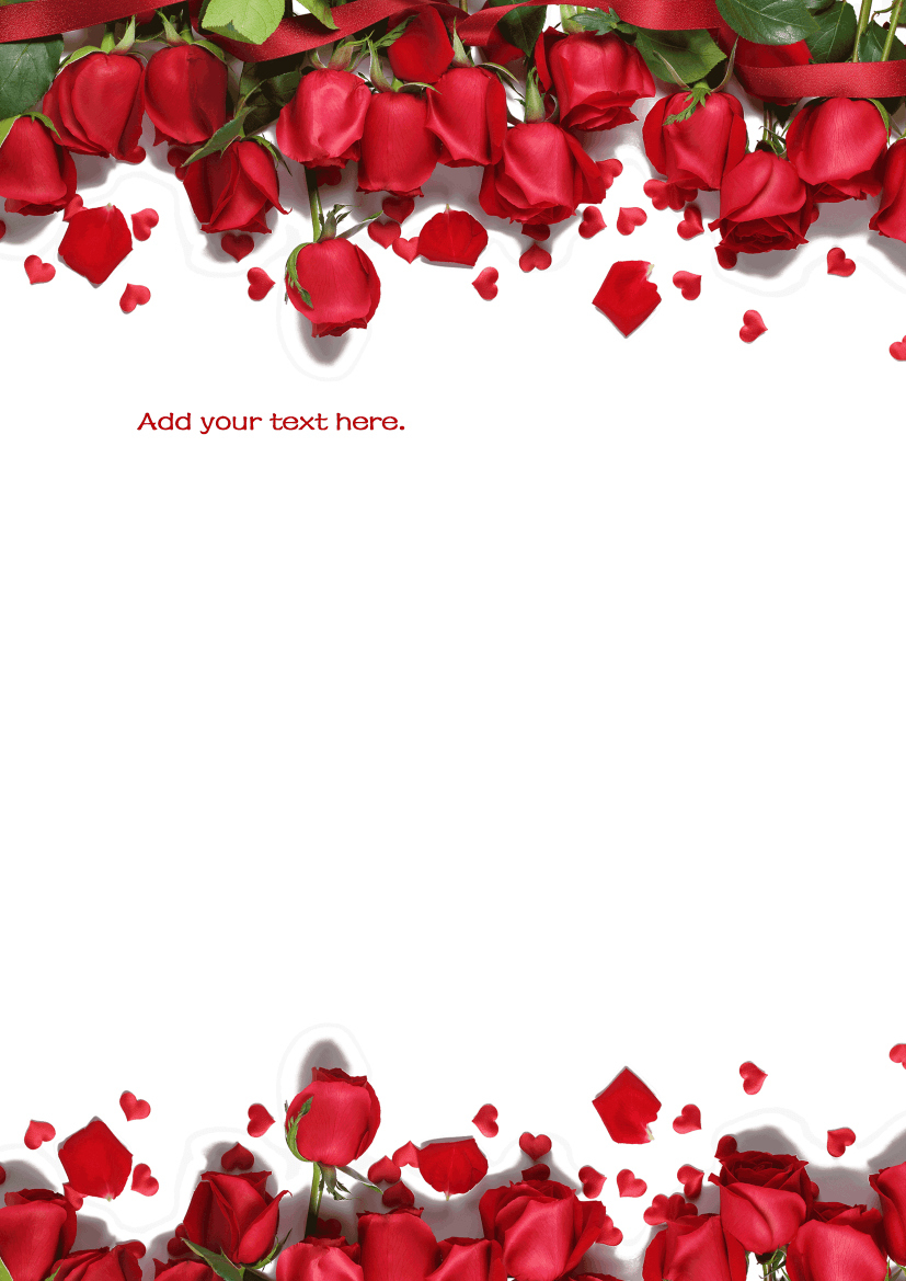 Word Of Valentine S Day Stationery.doc | Wps Free Templates intended for Free Printable Valentine&amp;amp;#039;s Day Stationery