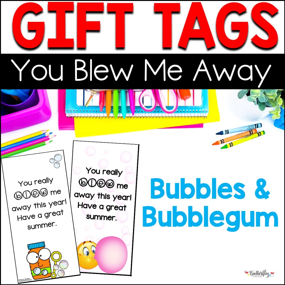 You Blew Me Away Gift Tags End Of Year Editable Gift Tags - The for You Blew Me Away This Year Tags Free Printable