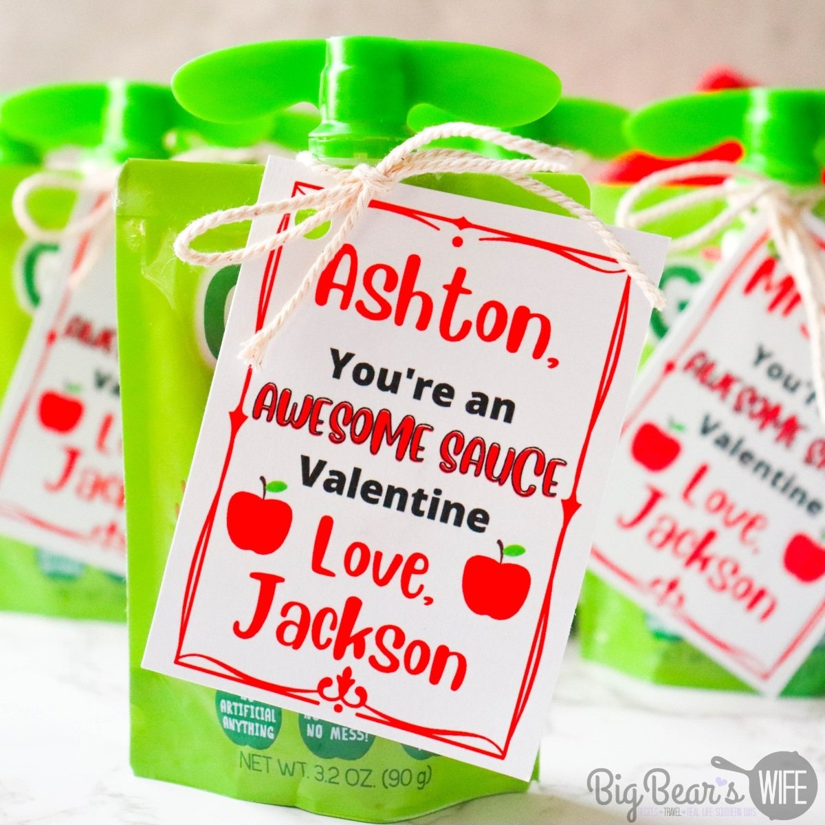 You&amp;#039;Re An Awesomesauce Valentine Free Printable - Big Bear&amp;#039;S Wife regarding Awesome Sauce Valentine Free Printable