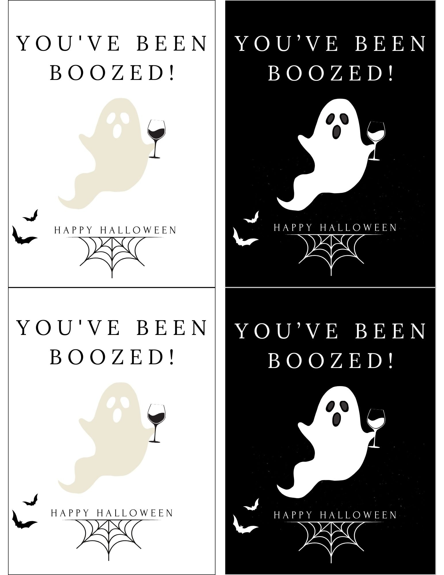You&amp;#039;Ve Been Boozed Wine Game! (Free Printables) throughout You Ve Been Boozed Printable Free